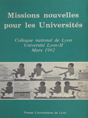cover image of Missions nouvelles pour les universités